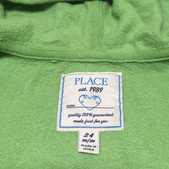 24m (4/$20) Sparkle Hearts Hoodie by 1989 Place - Picture 8 of 15